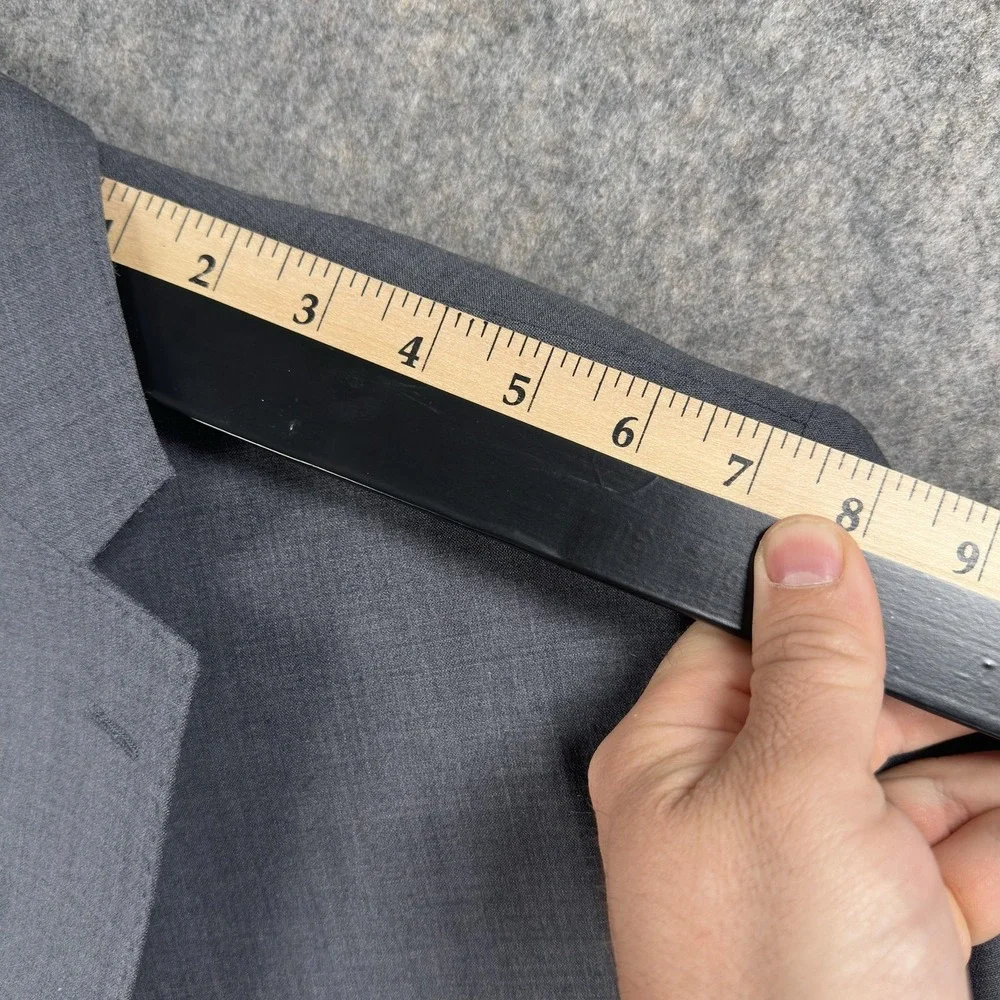 Brooks Brothers Suit Jacket Mens 48R Gray Wool Stretch Two Button‎ Explorer